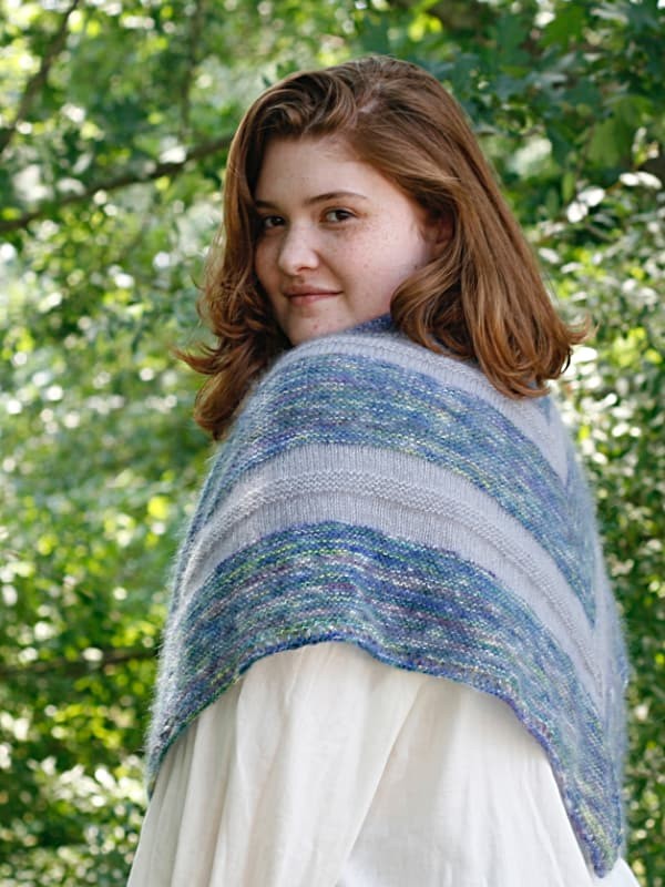 Knit cowl, scarf Nigela - free knitting pattern