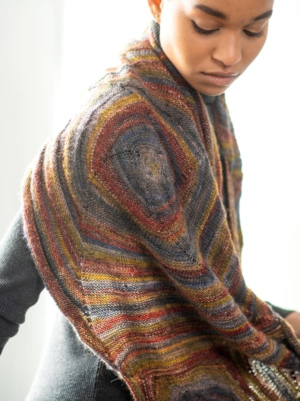 Soft scarve "Devin". Free knitting pattern