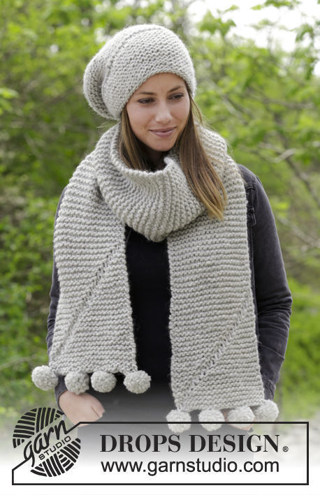 Unisex (adult, teen) knit beanie Heidrun. Free pattern (video tutorial, written pattern).